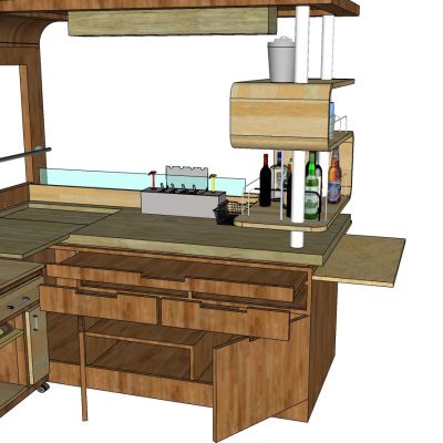 售卖亭流动摊位售卖车