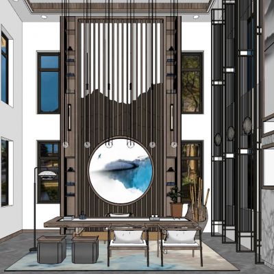 新中式泰式中式茶室