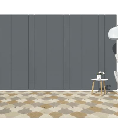 现代简约北欧衣帽间