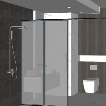 现代简约卫生间