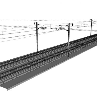 轨道列车高铁轨道设计