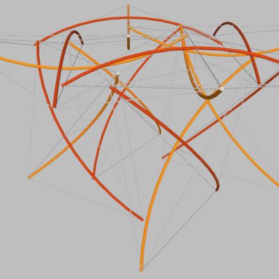 后现代异形膜结构