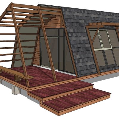 山村民宿度假小木屋