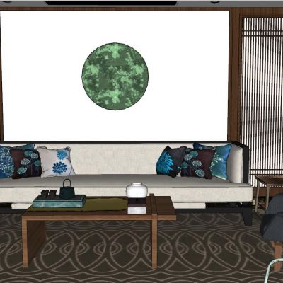 新中式日式东南亚泰式茶室