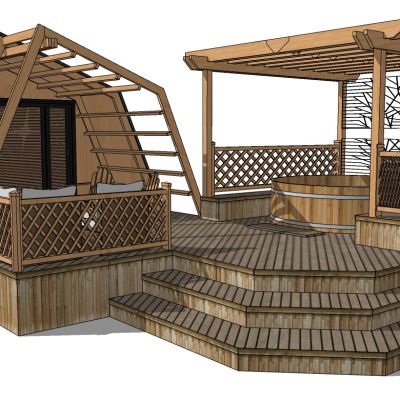 山村民宿度假小木屋