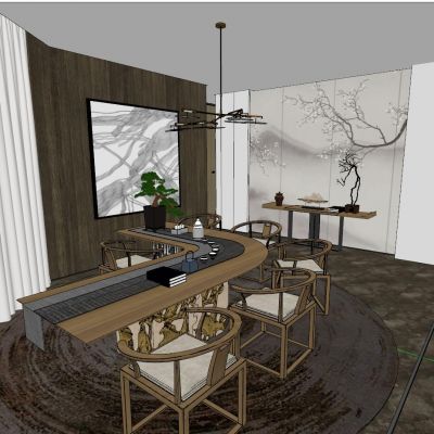 新中式泰式中式茶室