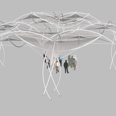 后现代异形膜结构