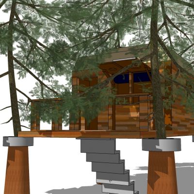 树屋小木屋