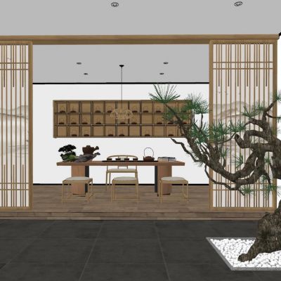 新中式泰式中式日式茶室