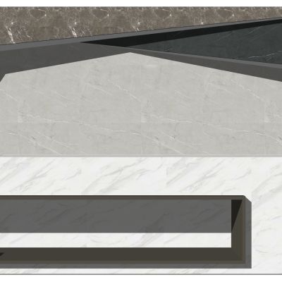 现代办公室前台接待台服务台