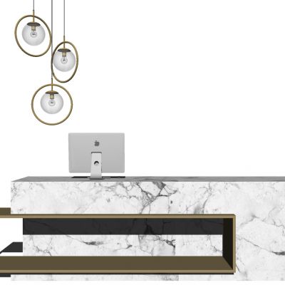 接待吧台前台桌