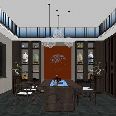 新中式泰式中式茶室