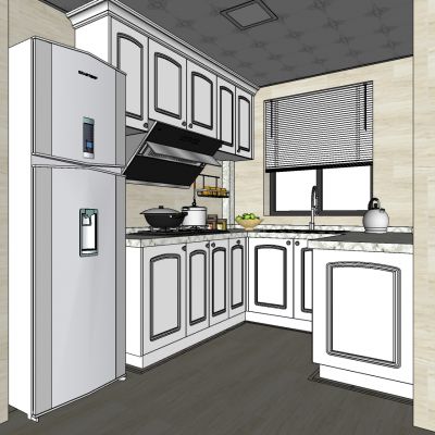 美式地中海厨房