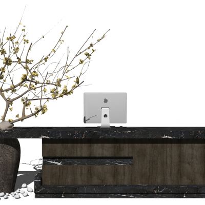 接待吧台前台桌