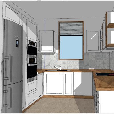 美式田园简欧地中海现代北欧厨房
