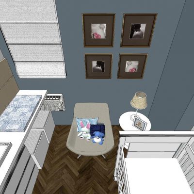 北欧现代轻奢儿童房