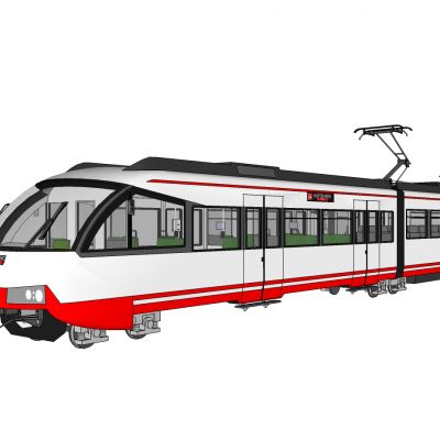 轨道列车火车高铁地铁轨道交通