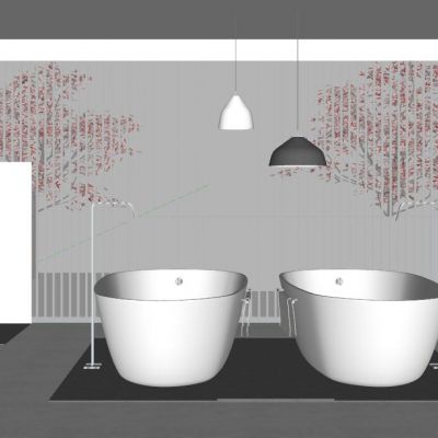 现代简约卫生间