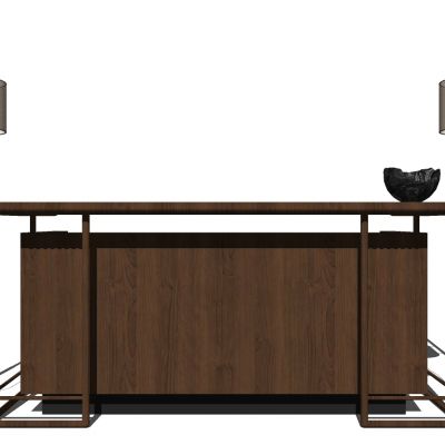 接待吧台前台桌