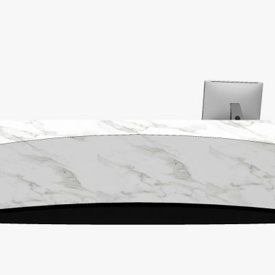 现代接待台服务台前台接待