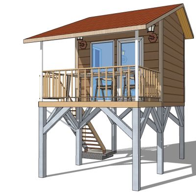 山村民宿度假小木屋