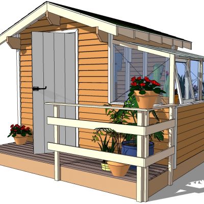 山村民宿度假小木屋