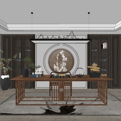 新中式泰式中式日式茶室