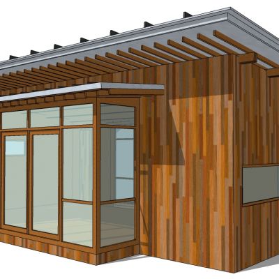 山村民宿度假小木屋