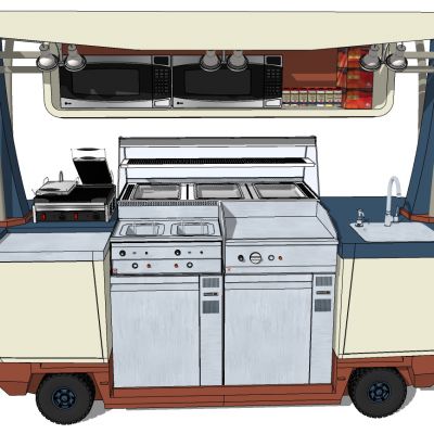 售卖亭流动摊位售卖车