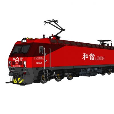 轨道列车和谐号车头