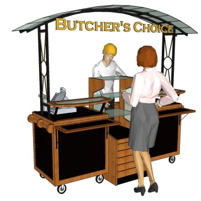 售卖亭流动摊位售卖车