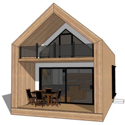 山村民宿度假小木屋