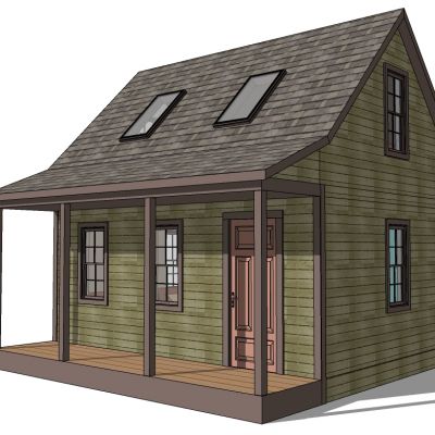 山村民宿度假小木屋