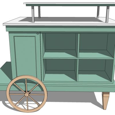 售卖亭流动摊位售卖车