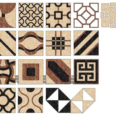 新中式欧式大理石石材拼花