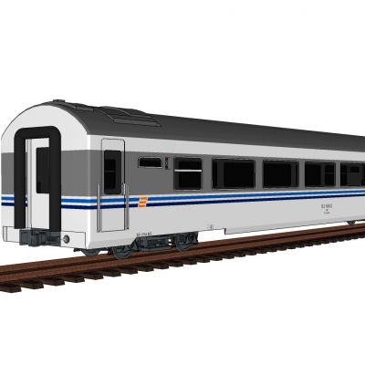 轨道列车火车车厢