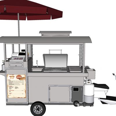 售卖亭流动摊位售卖车