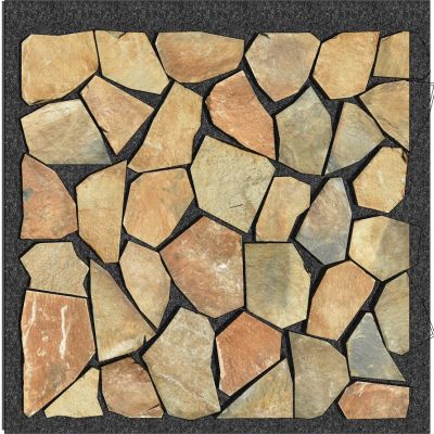 现代自然风石头景观