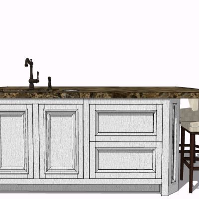 欧式法式美式实木吧台吧椅