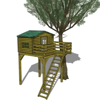 树屋小木屋