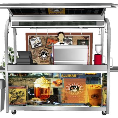 售卖亭流动摊位售卖车