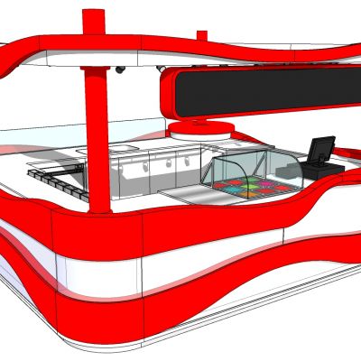 售卖亭流动摊位售卖车