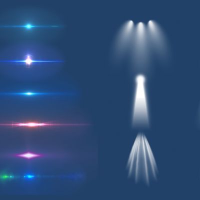 射灯灯光光效组合