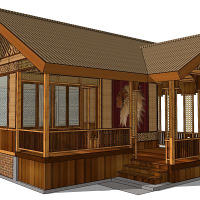 山村民宿度假小木屋