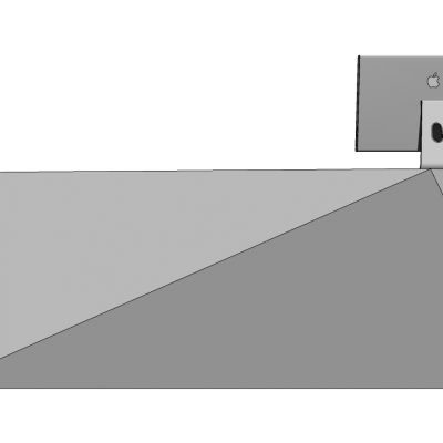 接待吧台前台桌