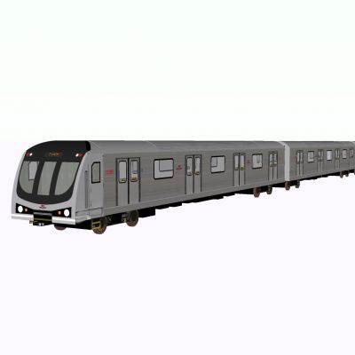 轨道列车火车高铁地铁轨道交通