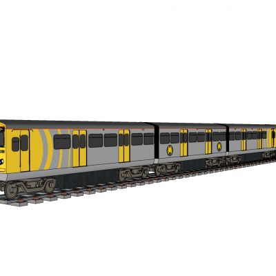 轨道列车火车高铁地铁轨道交通