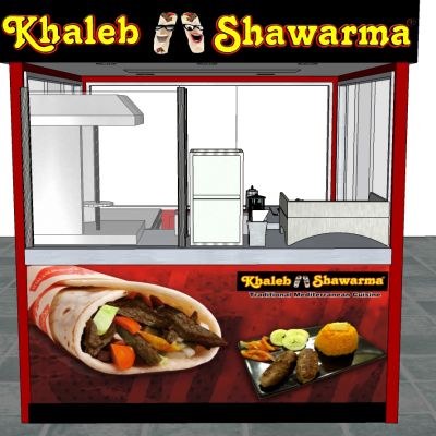 商场商业售卖亭流动摊位售卖车甜品冷饮店摊位