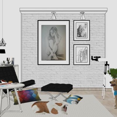 北欧现代休闲椅