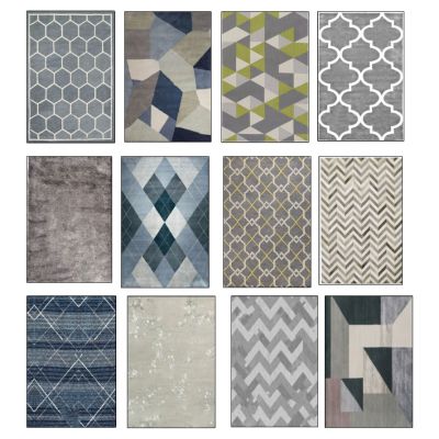 家纺展台家纺现代地毯合集地毯合集